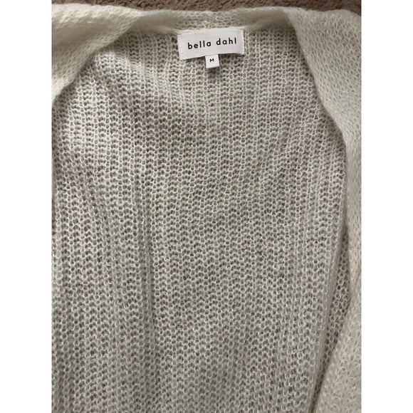 Bella Dahl Medium Long Cardigan In Winter White NWT MSRP $238 - Picture 6 of 8
